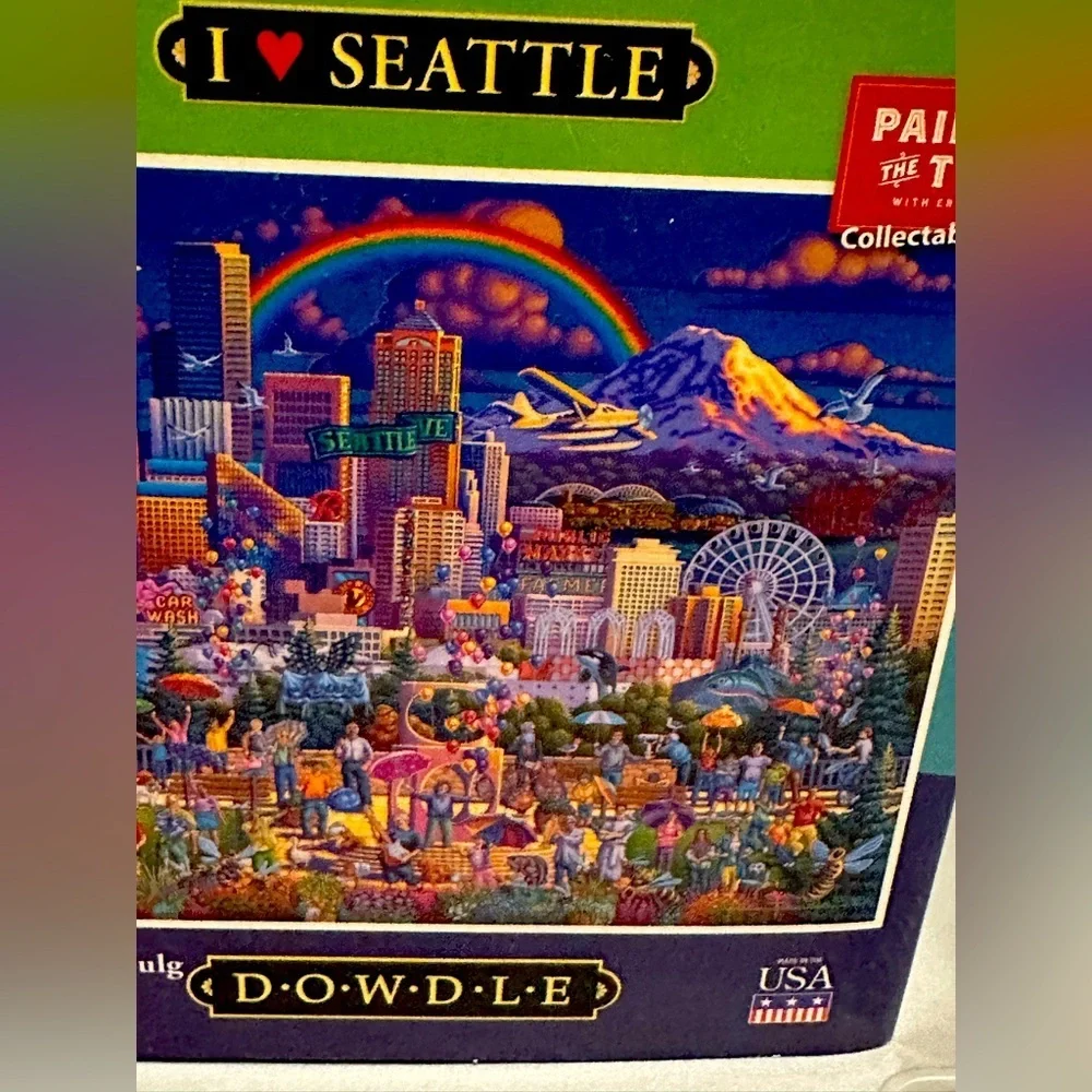 Dowdle Jigsaw Puzzle - Seattle - 1000 Piece